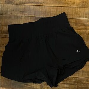 Women's Black Athletic Shorts